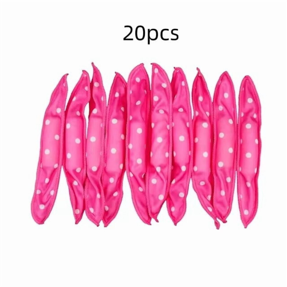 20pcs/lot Foam Rollers Hair Curlers Heatless Soft Pillow Hair Rollers Set Flexible Foam Sponge Hair Care DIY Hair Styling Tools