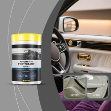 Car Interior and Exterior Protection Wipes for Vehicle Surface Cleaning Dust Removal and Automotive Care Needs