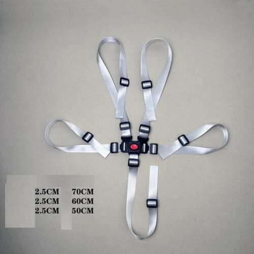 Child Safety Harness Belt 5-Point Adjustable for Strollers 1