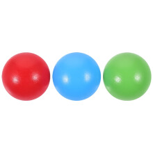 Durable Wooden Croquet Balls for Outdoor Activities and Skill Development 3Pcs