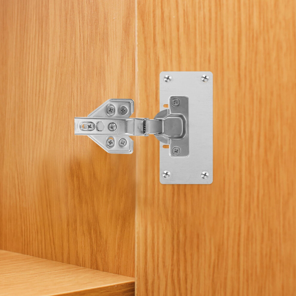Set Of 4 Close Full Overlay Cabinet Door Hinges, Hydraulic Concealed Hinges For Smooth 9313598088277