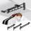 Telescoping Pull-Out Closet Rod for Clothes & Towels – Compatible with Standard Closets 1