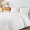 Ensemble de couette blanche bohème Queen en microfibre 3 pièces 7