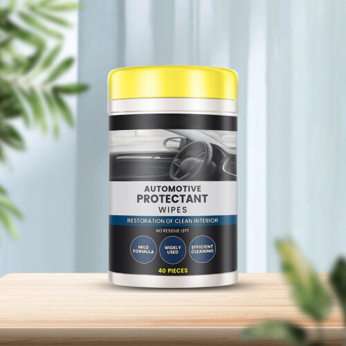 Auto Interior Exterior Protective Wipes 100ml 2
