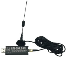 RTL-SDR V2 software-defined radio receiver 22–948.6 MHz