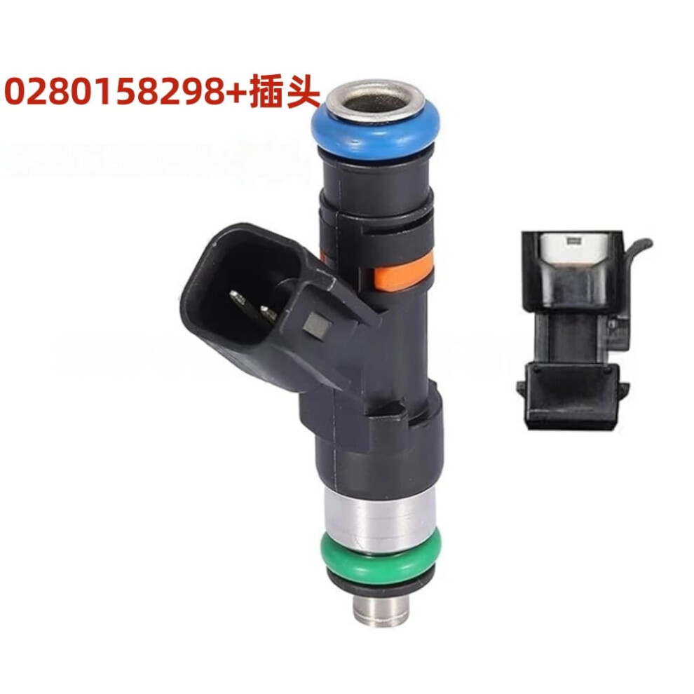 Fuel Injector For Audi Volkswagen Golf 0280158298 2 Pcs 908436204408