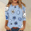 Women's Easter T-Shirt Bunny Egg Hunt Print S-3XL 2