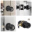 Black Entry Door Lockset Knobs w/ Key, 1 Pack – Compatible with Standard Doors 2