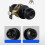 Black Entry Door Lockset Knobs w/ Key, 1 Pack – Compatible with Standard Doors 4
