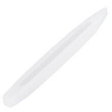 Moule à stylo à bille en silicone blanc réutilisable (1 pièce)