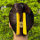 Spinka do włosów Overstilated Caution – Yellow Bold Clip 2