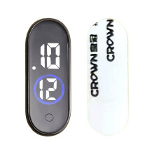 Reloj mecánico mini adhesivo para motocicleta o coche, resistente al agua.