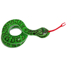 (Big Green Snake) Inflatable Snake Toy for Halloween Prank