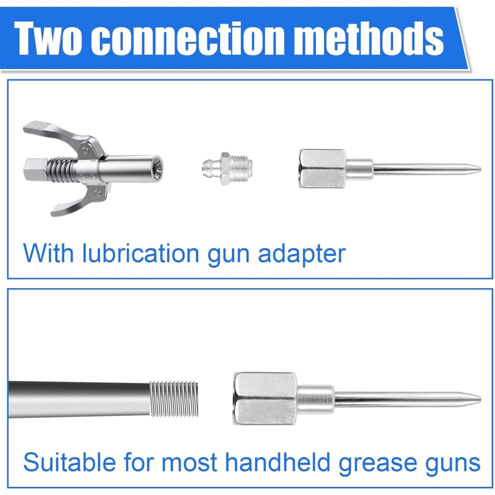 7Pcs Grease Gun Kit With Needle & Coupler 6253032937637