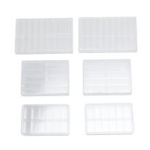 Cutie de depozitare pentru bijuterii, sistem de depozitare cu capac rabatabil, cutie de depozitare din plastic vizibilă, organizator de consumabile