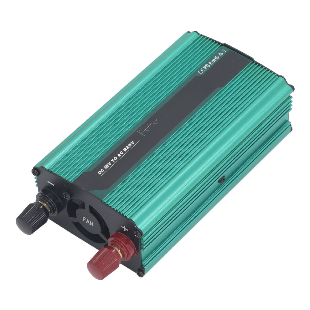 300W Pure Sine Inverter 12V To 220V Ac, 19.8Cm Aluminum 3211385876723