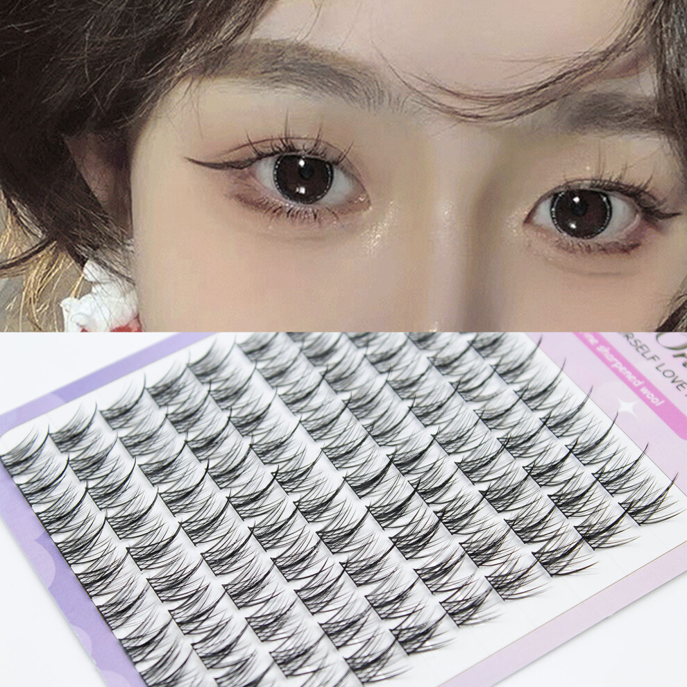 Roc-Electron Light (12Mm) Fluffy False Eyelashes Pack - Salon Use
