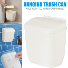 Wall-Mounted Trash Can for Bathroom & Kitchen