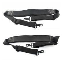 Adjustable Black Camera Shoulder Strap 1/2pc with Double Hook for Canon Nikon Laptop Stabilizer Bag