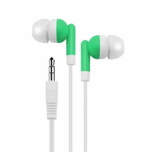 Wired In-Ear Headphones with 3.5Mm Jack, Noise Isolating Earbuds for Mobile Phone Tablet, Green