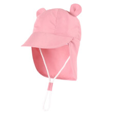 Toddler Hat,Toddler Kids Sun Hats UPF 50+ Wide Rigid Brim Boys Girls Beach Swim Sunhat,Kids Hats,Pink,2-4 Years
