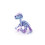 1pc 3D Printed Echinosaurus Dinosaur Movable Dragons Figurine Multi-Color Gift Creative Home Decor 1