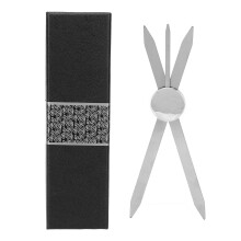 Eyebrow Makeup Caliper Ruler, Eyebrow Stencil Ruler 3 Point Positioning Rustproof For For Microblading