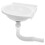 Corner Sink Wall-Mounted Triangular 18 Inch 2