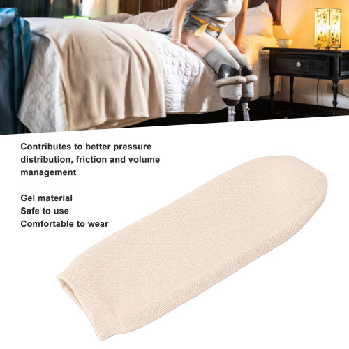 Lower Limb Amputee Sock with Thick Gel Soft High Elasticity Big Size 2