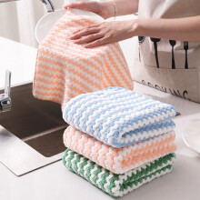 Torchons en microfibre, mélange de coton, lot de 4
