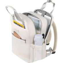 Damesreisrugzak met waterbestendige laptophouder voor 15,6 inch laptop