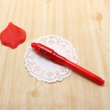 Invisible Ink Highlighter Red Multifunction Luminous Light Invisible Ink Pen Uv Money Checker Drawing Learning Pen 20Ml
