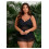 Women's plus size high waisted one piece monokini 1