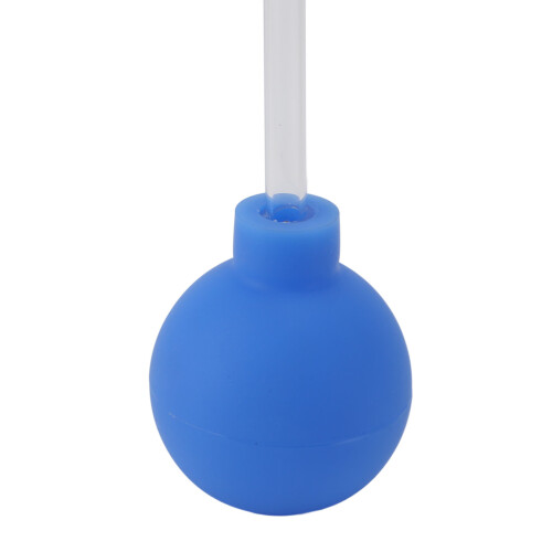 PVC Tonsil Stone Removal Tool Vacuum Suction Ball Blue 1