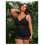 Women's plus size high waisted one piece monokini 4