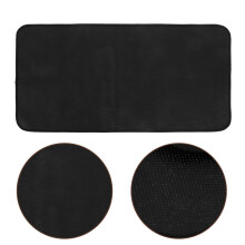 Portable Fire Resistant Bbq Mat Black for Outdoor Grill Deck and Patio Coverage
