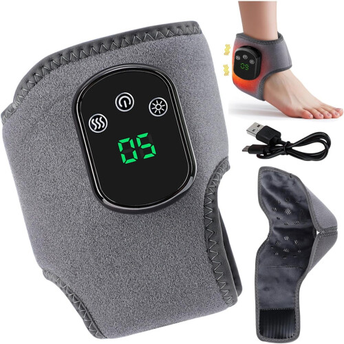 Massageador de pés Nuralisk 3 em 1 com vibração e calor.