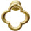 4 Pack Gold Cabinet Knobs Zinc Alloy Drawers Knobs 1.97 inch (50mm) Kitchen Cabinet Door Knobs 1