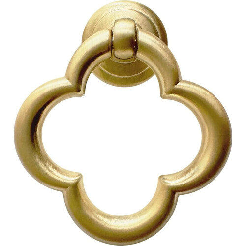 4 Pack Gold Cabinet Knobs Zinc Alloy Drawers Knobs 1.97 inch (50mm) Kitchen Cabinet Door Knobs