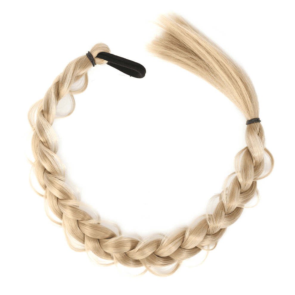 24 Inch Synthetic Long Braided Ponytail Hair Extensions For Women High Temperature Fiber Hair Accessories