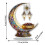 Crescent Moon Table Ornament Stained Glass Style Ramadan 3