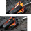 Φορητός χειροκίνητος φυσητήρας BBQ Blacksmith Forge με χειροκίνητο στροφαλοφόρο άξονα 80W 7