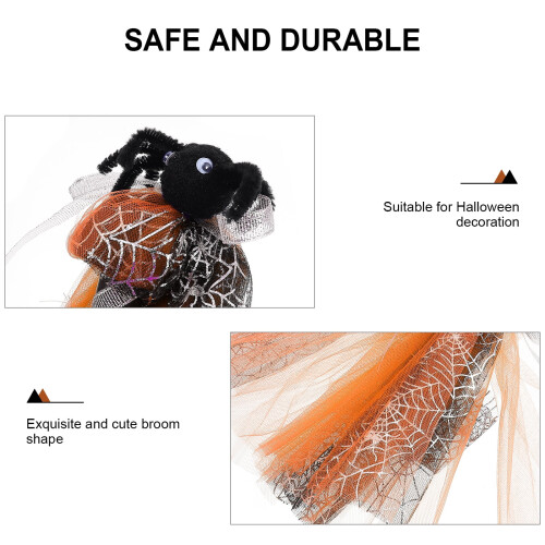 Kuyiluo witch broom Halloween party decor 1 pc 2
