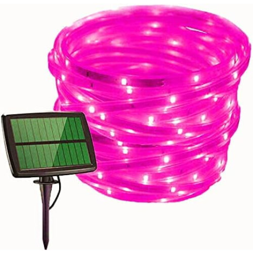 Ηλιακή ταινία LED, 10M240LED εύκαμπτη αδιάβροχη ταινία φωτισμού με 4 λειτουργίες για