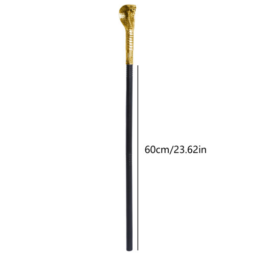 Egyptian snake cobra scepter cane 36 inches 2