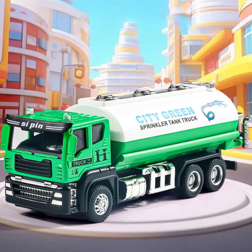 Friction-Powered Alloy Construction Vehicles Set – 1