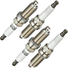 4-Pack Iridium Spark Plugs Compatible with Hyundai Santa Fe/Tucson, Kia Forte/Sorento/Optima, Nissan Altima/Sentra, Scion tC (1.8L-2.5L), Replaces