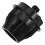 Buse de rechange pour soda, noire, lot de 1 1