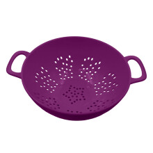 Mini passoire violette pour aliments, 19,3 x 15 cm