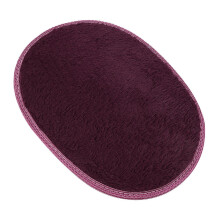 Tapis moelleux petit format pour la Saint-Valentin, jeté de lit pastel en fausse fourrure pour chambre/salon, 40 x 30 cm, 1 pièce